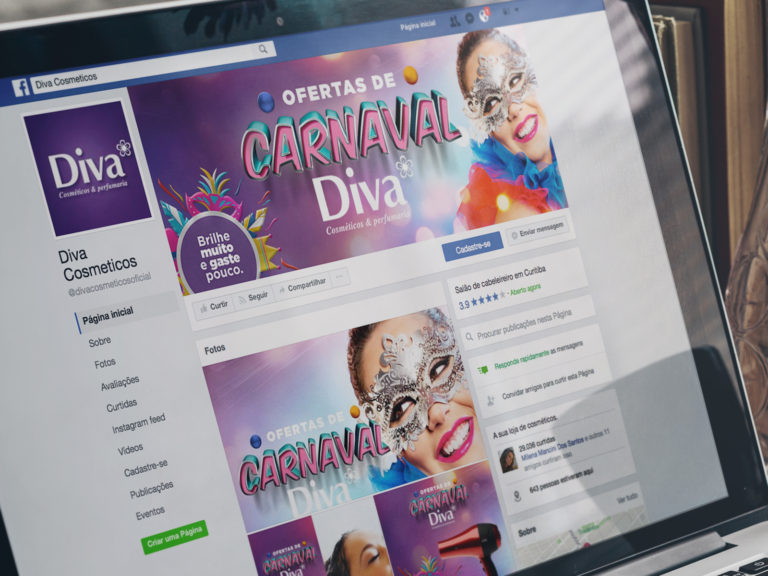 Campanha de Carnaval Diva Cosméticos