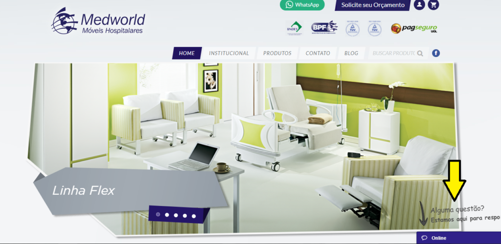 Chat no site Medworld