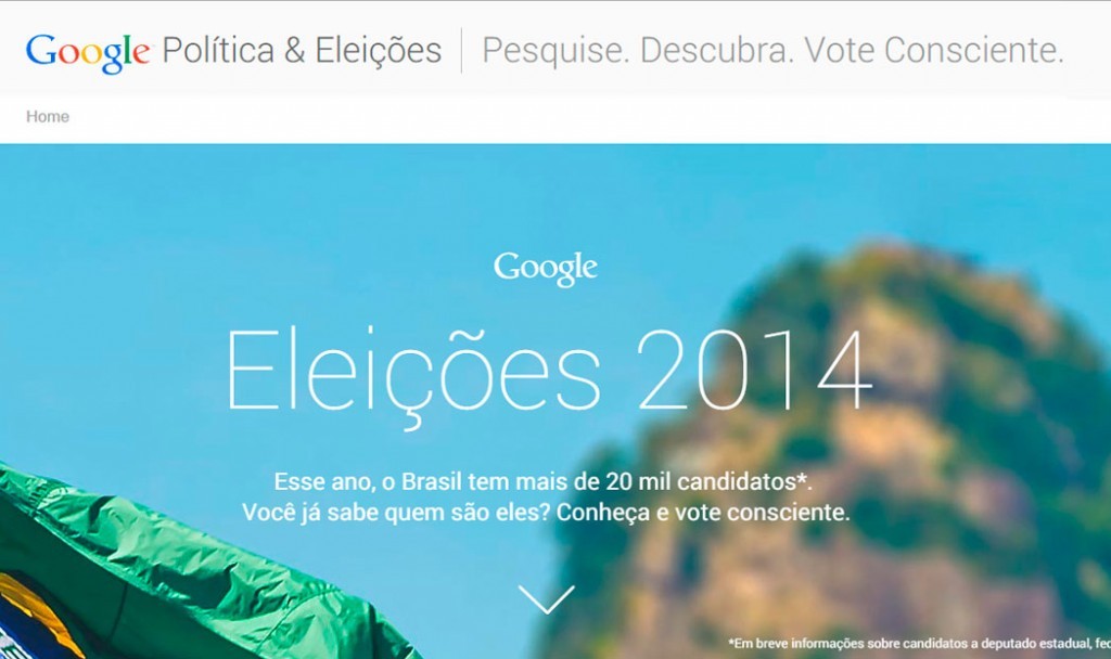 Google e as Eleições 2014